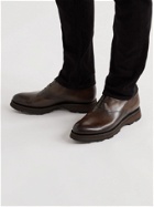 Berluti - Alessio Padova Venezia Leather Oxford Shoes - Brown