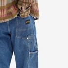 Stan Ray Men's Double Knee Pants in Heavy Stonewash Denim