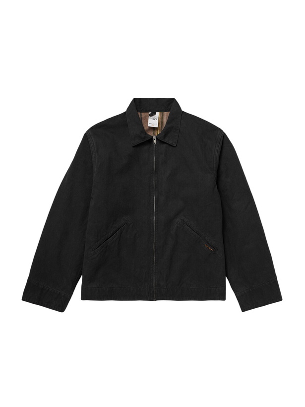 Photo: Nudie Jeans - Blake Cotton-Canvas Jacket - Black