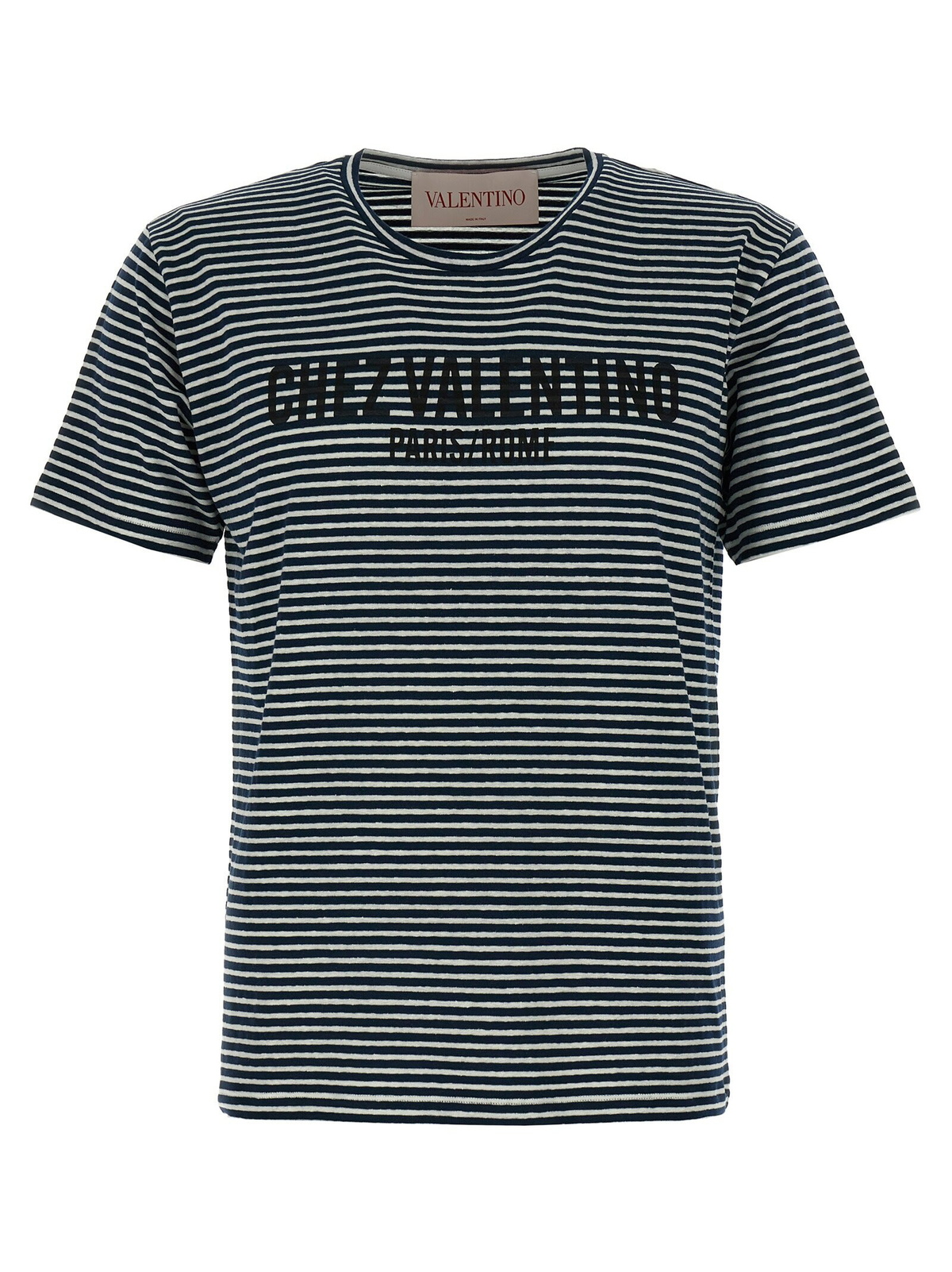 VALENTINO GARAVANI vlogo patch t-shirt with Black Valentino