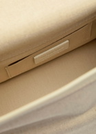 Jacquemus La Pochette Rond Carre Canvas Clutch - Beige - One Size