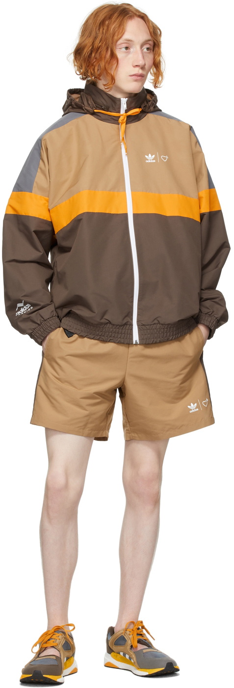 adidas x Human Made Brown Windbreaker Jacket