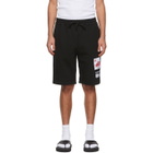 SSENSE WORKS SSENSE Exclusive 88rising Black Patch Shorts