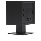 Newgate Clocks Monolith LCD Alarm Clock in Black 