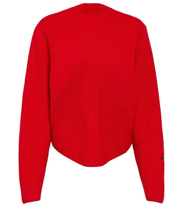 Photo: Victoria Beckham Wool and cotton-blend top