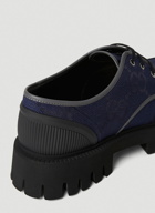 GG Lace-Up Shoes in Navy