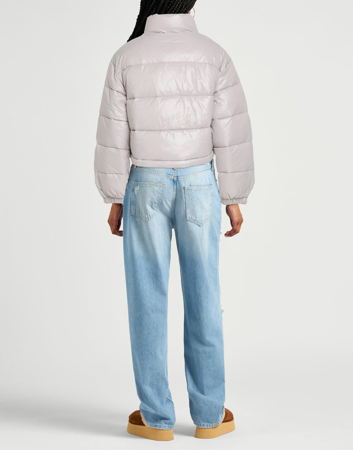 Calvin Klein Jeans Womens Puffer Lilac