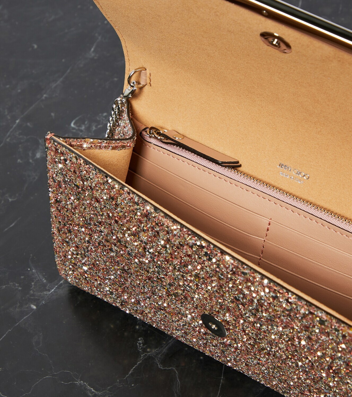 Jimmy Choo - Emmie embellished clutch Jimmy Choo
