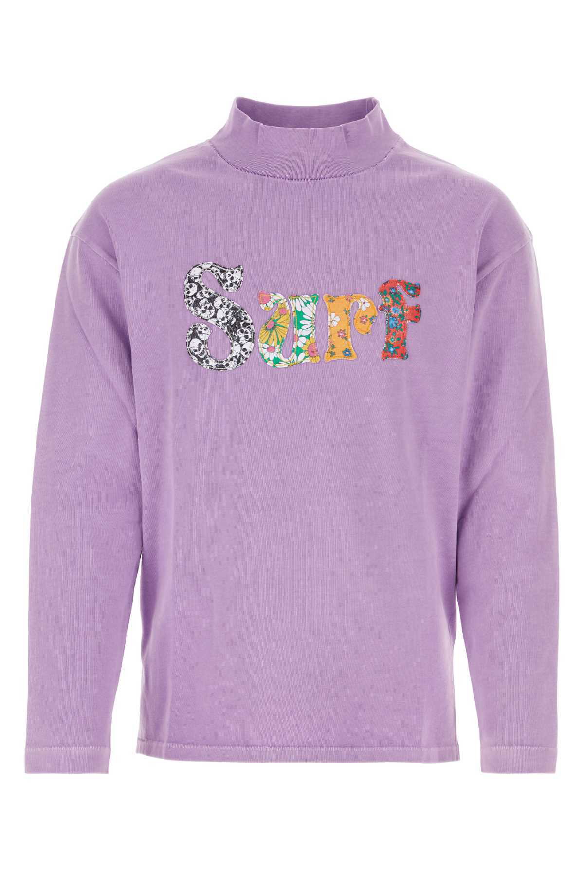 スウェット・トレーナー ERL Lilac Cotton Sweatshirt ERL Lilac Cotton Sweatshirt ERL