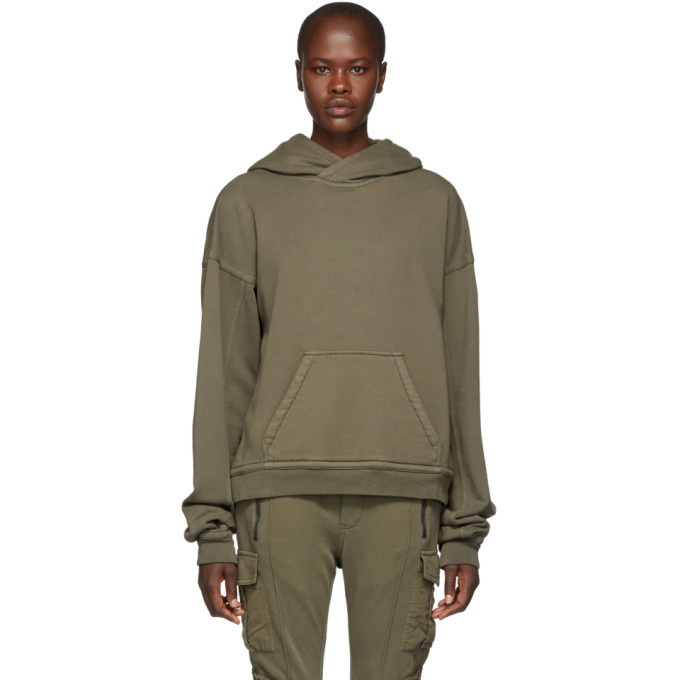 Photo: Haider Ackermann Grey French Terry Hoodie