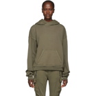 Haider Ackermann Grey French Terry Hoodie