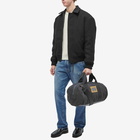 Acne Studios Men's Post Ripstop Suede Gym Bag in Black