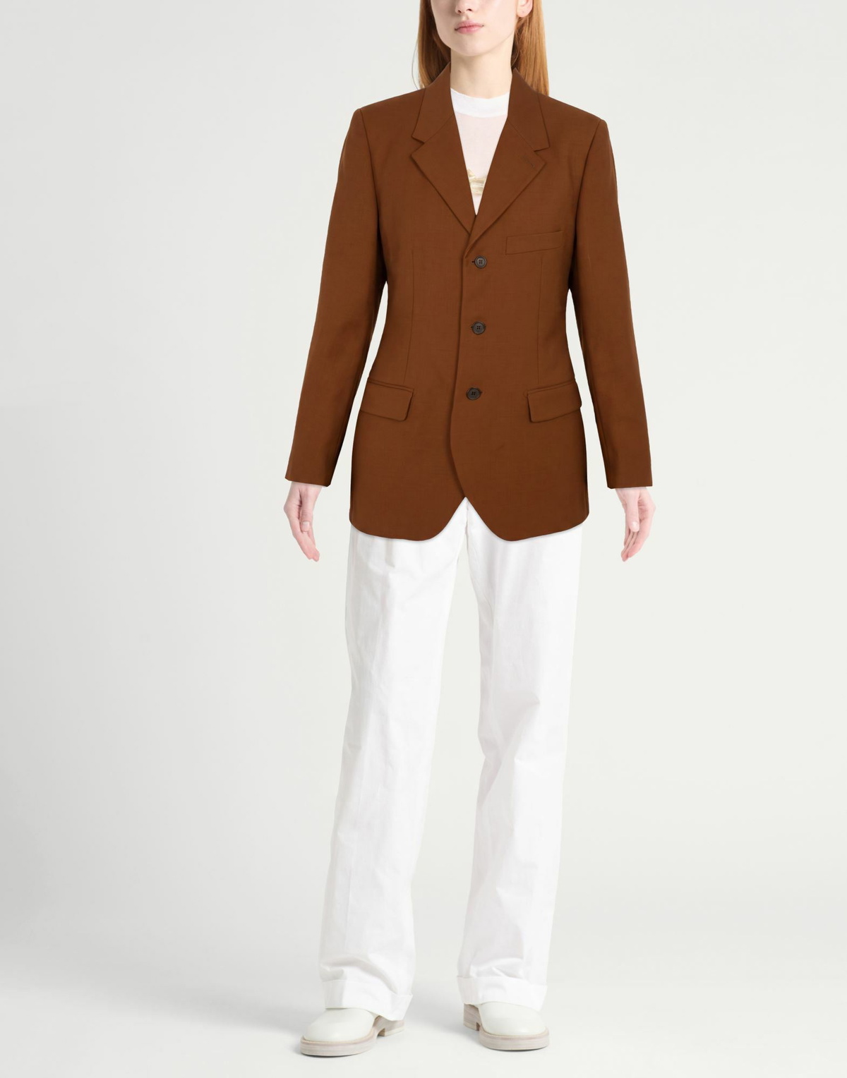 Vtmnts Womens Blazer in Brown