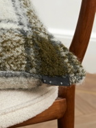The Conran Shop - Checked Alpaca-Blend Bouclé Cushion