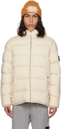 Stone Island Off-White Seamless Tunnel Down Jacket