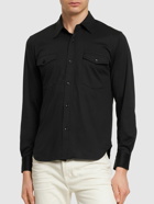 TOM FORD - Fluid Silk & Cotton Shirt