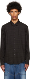 Barena Black & Brown Camicia Coppi Dameto Shirt