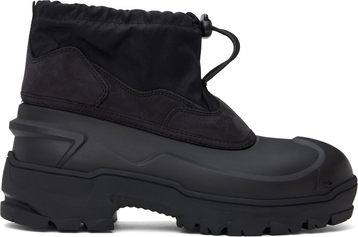 ROA Black Low Top Rubber Boots