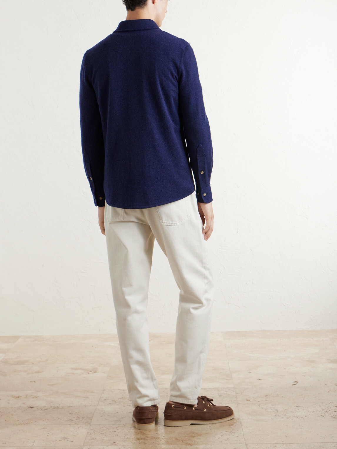 Brunello Cucinelli - Cashmere Shirt - Blue