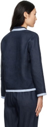 Sleeper Navy Garrick Shirt
