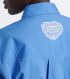 Ganni Cotton-blend shirt