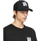 AMIRI Black MA Trucker Hat