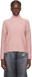 Max Mara Leisure Pink Beira Turtleneck