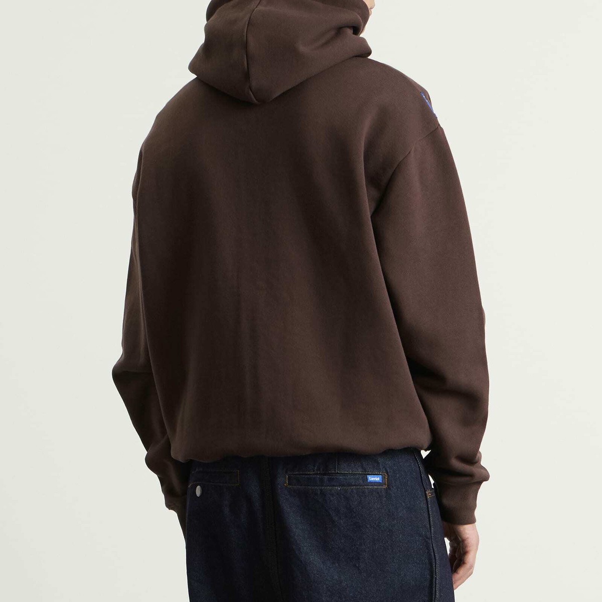 Larriet Men's G9 Zip Hoodie in Brown