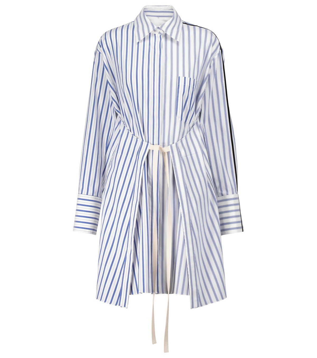 Peter Do - Striped shirt dress
