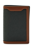 Mulberry Grained Leather Passport Holder - Black - One Size