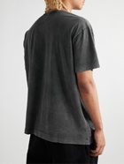 Givenchy - Oversized Logo-Print Cotton-Jersey T-Shirt - Gray