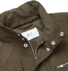 Mr P. - Water-Repellent Cotton-Blend Ripstop Field Jacket - Men - Green