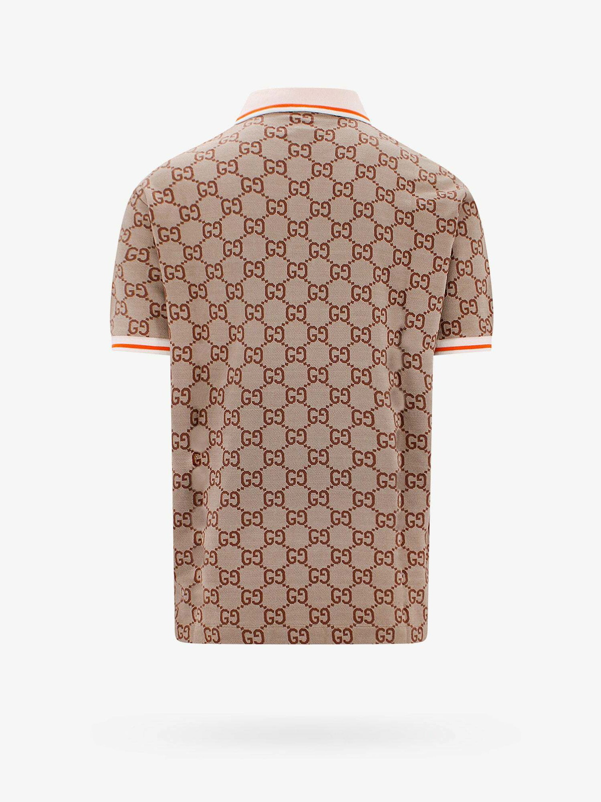 Gucci Polo Shirt Beige Mens