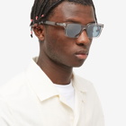 Prada Eyewear Men's Prada PR 06WS Acetate Sunglasses in Grey