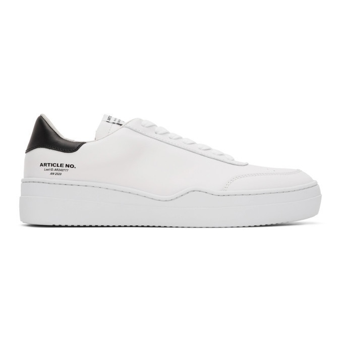 Photo: Article No. SSENSE Exclusive White and Black 0517-04-03 Sneakers