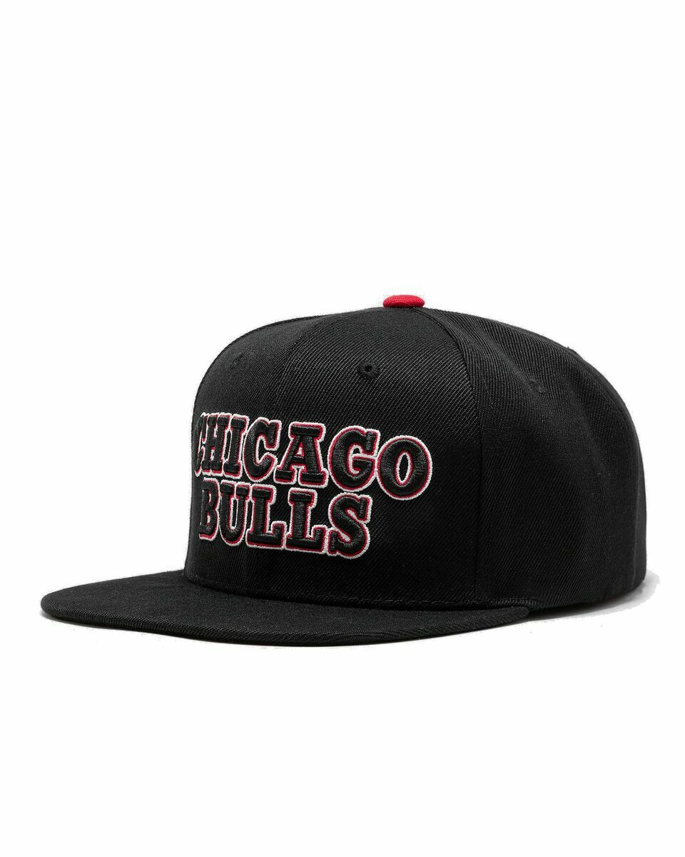 Photo: Mitchell & Ness Nba 13 Draft Snapback Hwc Bulls Black - Mens - Caps