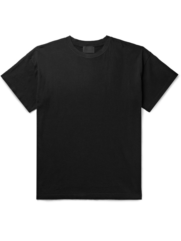 Photo: FEAR OF GOD - Perfect Vintage Supima Cotton-Jersey T-Shirt - Black