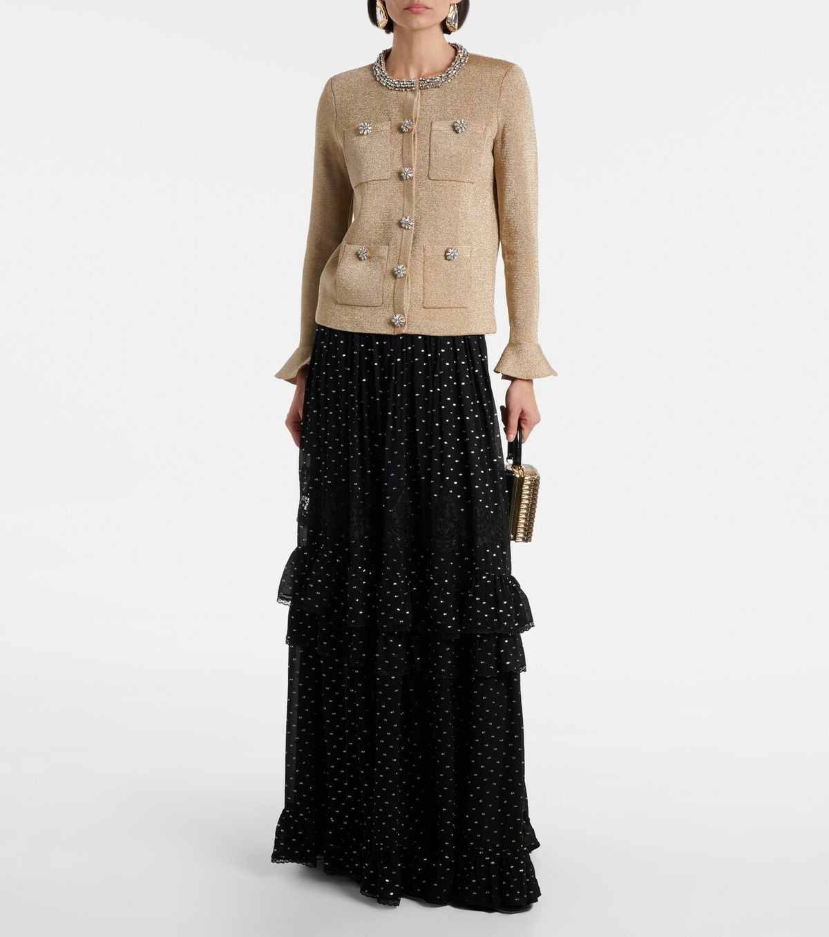 Self-Portrait Embellished cardigan