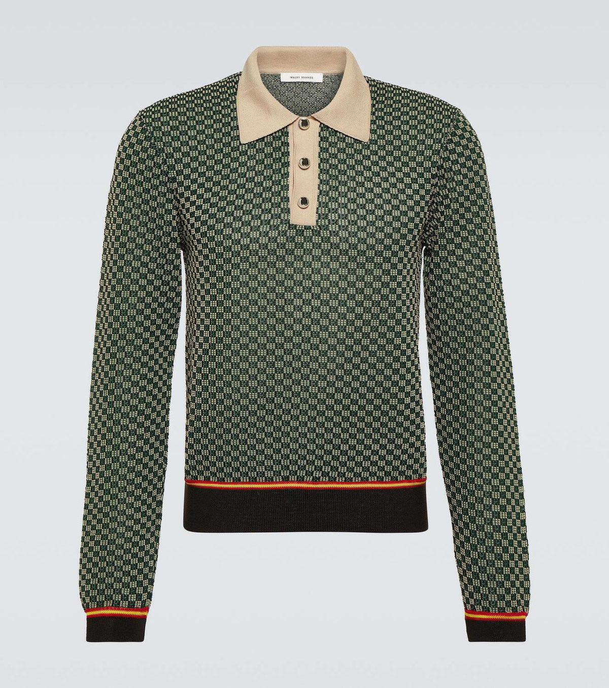 Wales Bonner Valley polo shirt Wales Bonner Wales Bonner Valley polo shirt Wales Bonner