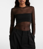 Nensi Dojaka Sheer bodysuit