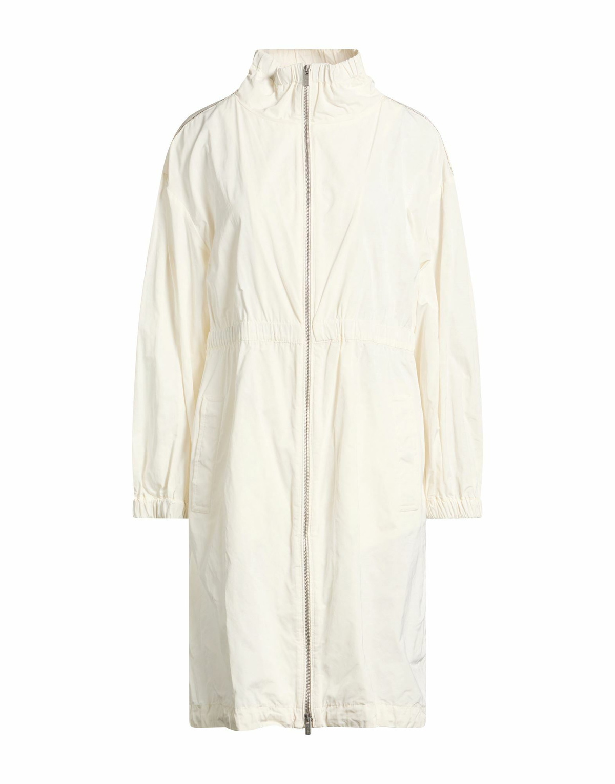 Peserico Womens Overcoat & Trench Coat Ivory