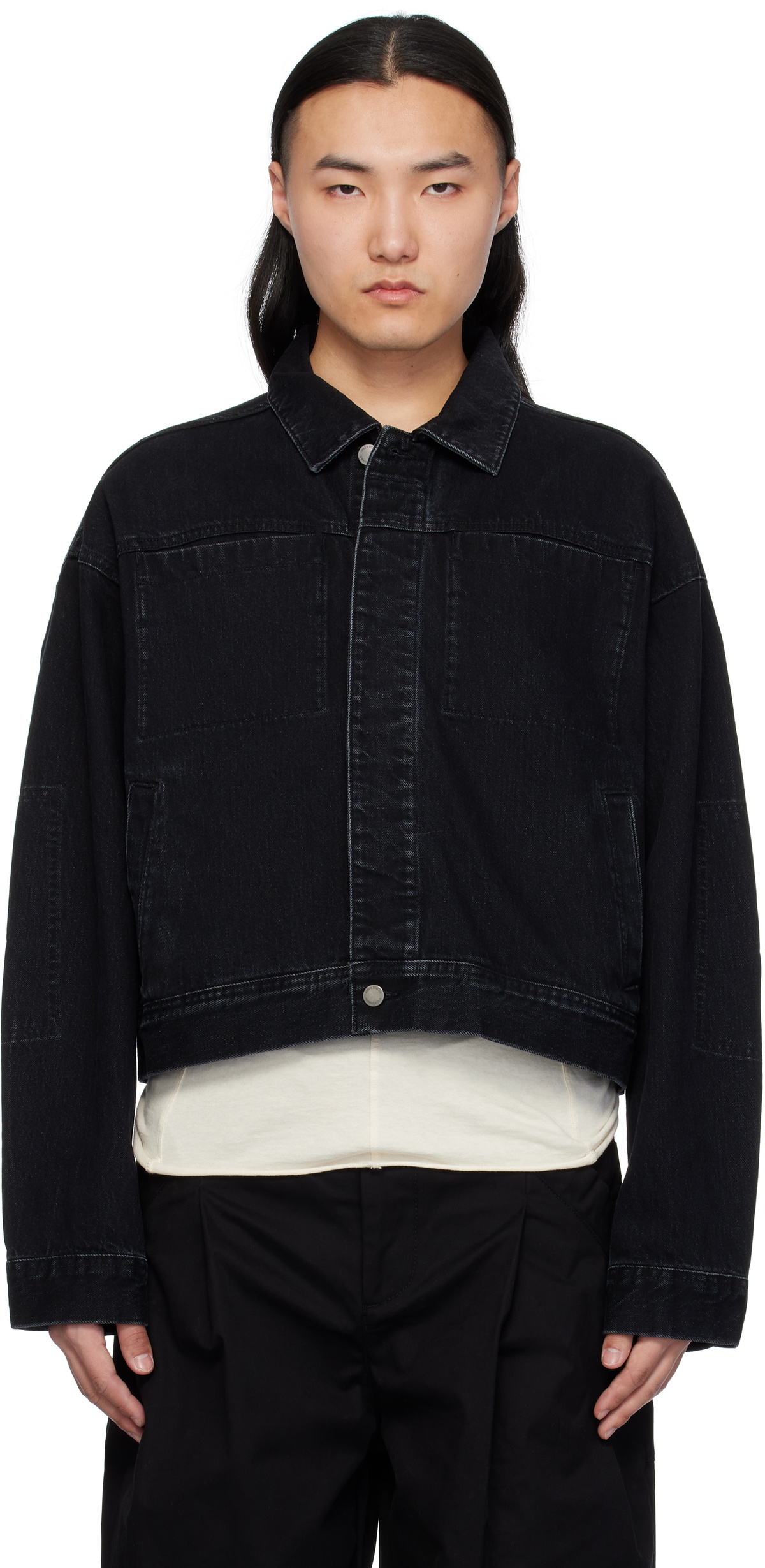 EntireStudios GEM DENIM JACKET MAGNETITE ジャケット