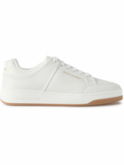 SAINT LAURENT - SL/61 Perforated Leather Sneakers - White