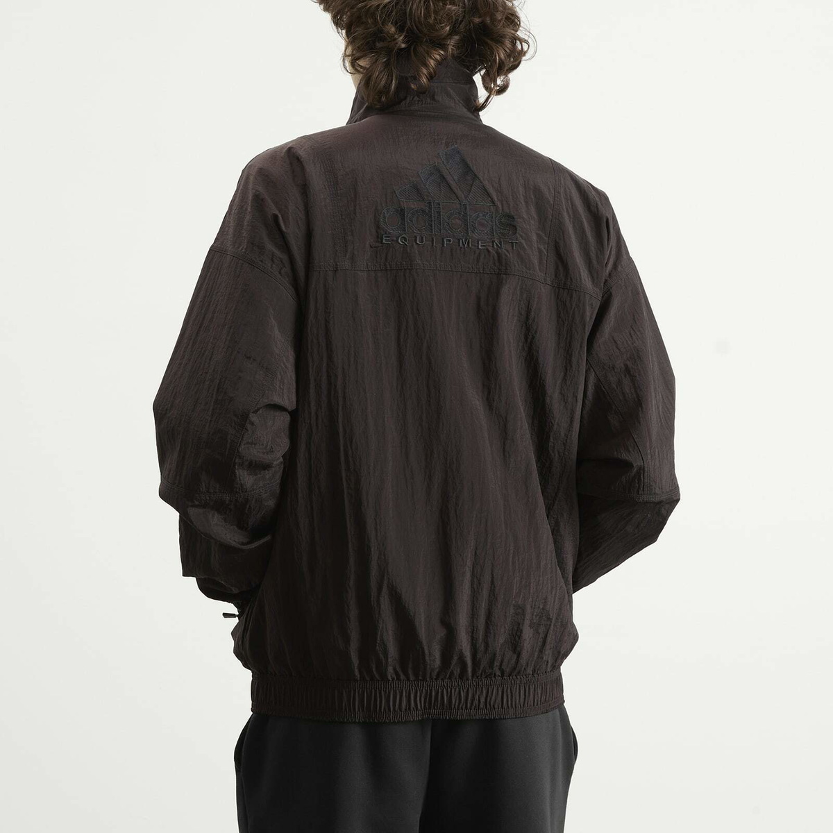 Adidas Men's EQT Iridescent Track Top in Aurora Coffee
