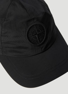 Stone Island - Compass Patch Baseball Cap in Black
