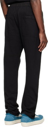 Rick Owens DRKSHDW Black Tower Berlin Drawstring Sweatpants
