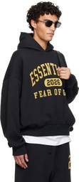 Fear of God ESSENTIALS Black Holiday Classic Hoodie