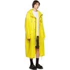 Pyer Moss Yellow Logo Raincoat