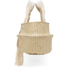 JW Anderson Beige Basket Tote