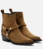 Golden Goose Debbie suede cowboy boots